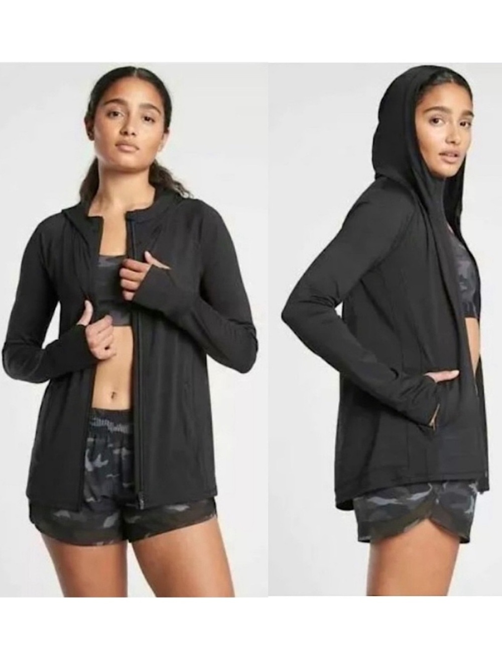 Athleta Pacifica Illume UPF Relaxed Jacket Size Medium
